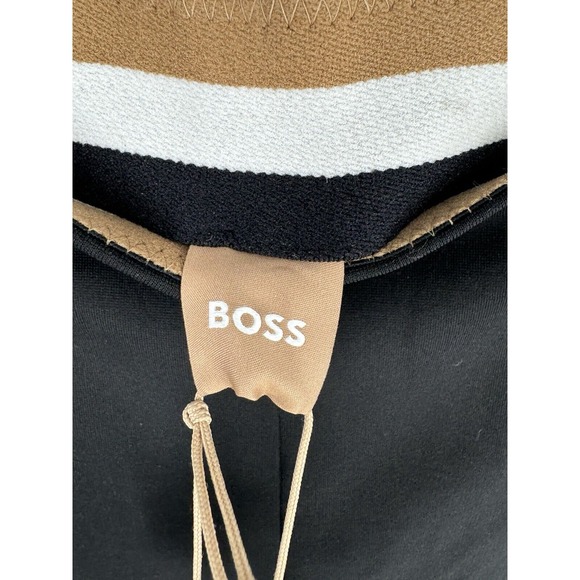 NAOMI X BOSS LEGGINGS IN STRETCH‎ JERSEY WITH ZIP HEMS black size 0 - Picture 7 of 12